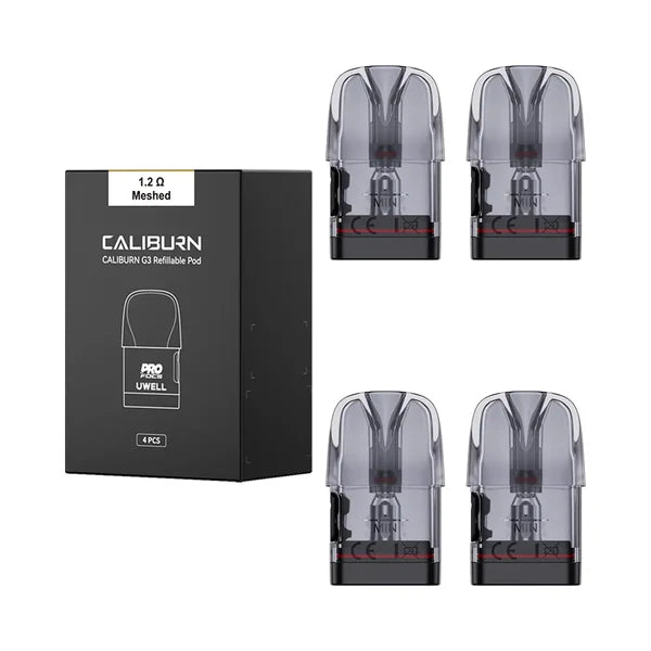 Uwell - Caliburn G3 Replacement Pods (Now replaced by nicopod-x-uwell-refillable-caliburn-g3-pods)