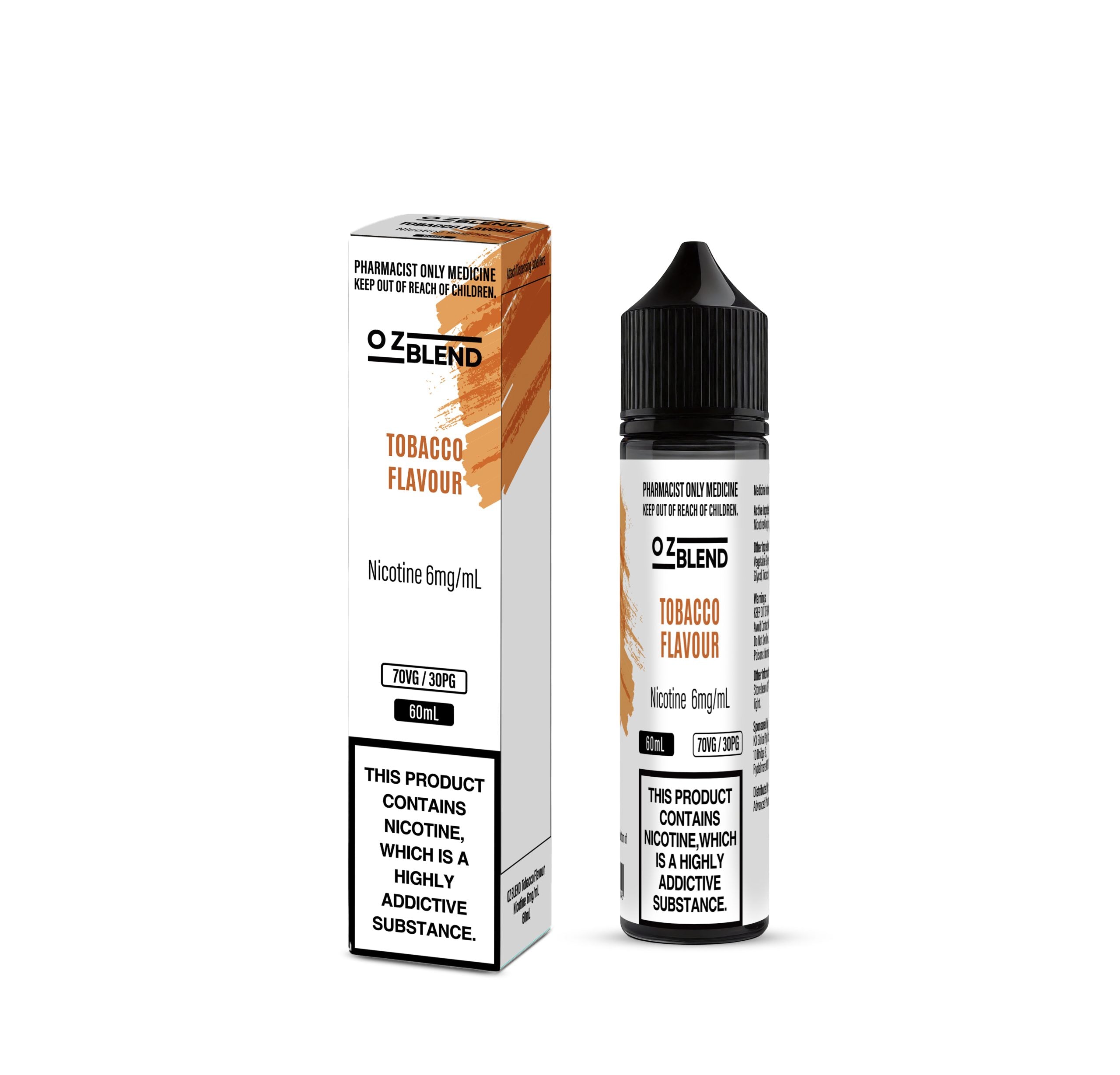 OZ BLEND TABACCO FLAVOUR 6mg/mL