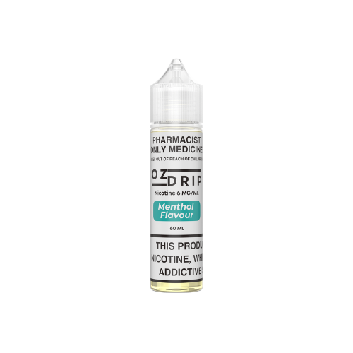 OZ Drip - Menthol Nicotine Freebase 3,6 & 12 mgs 60mL