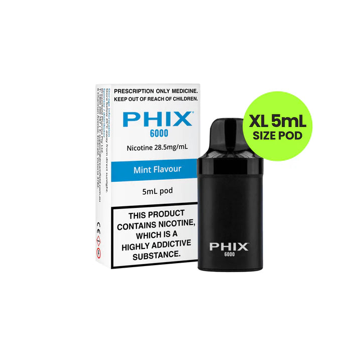 PHIX 6000 POD MINT 28.5MG/ML (1 X 5ML)