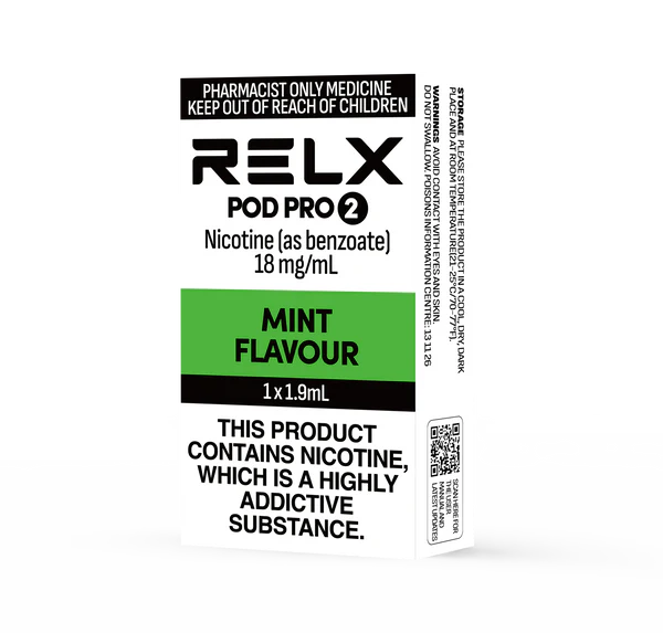 RELX POD MINT 1X1.9ML 18mg/ml